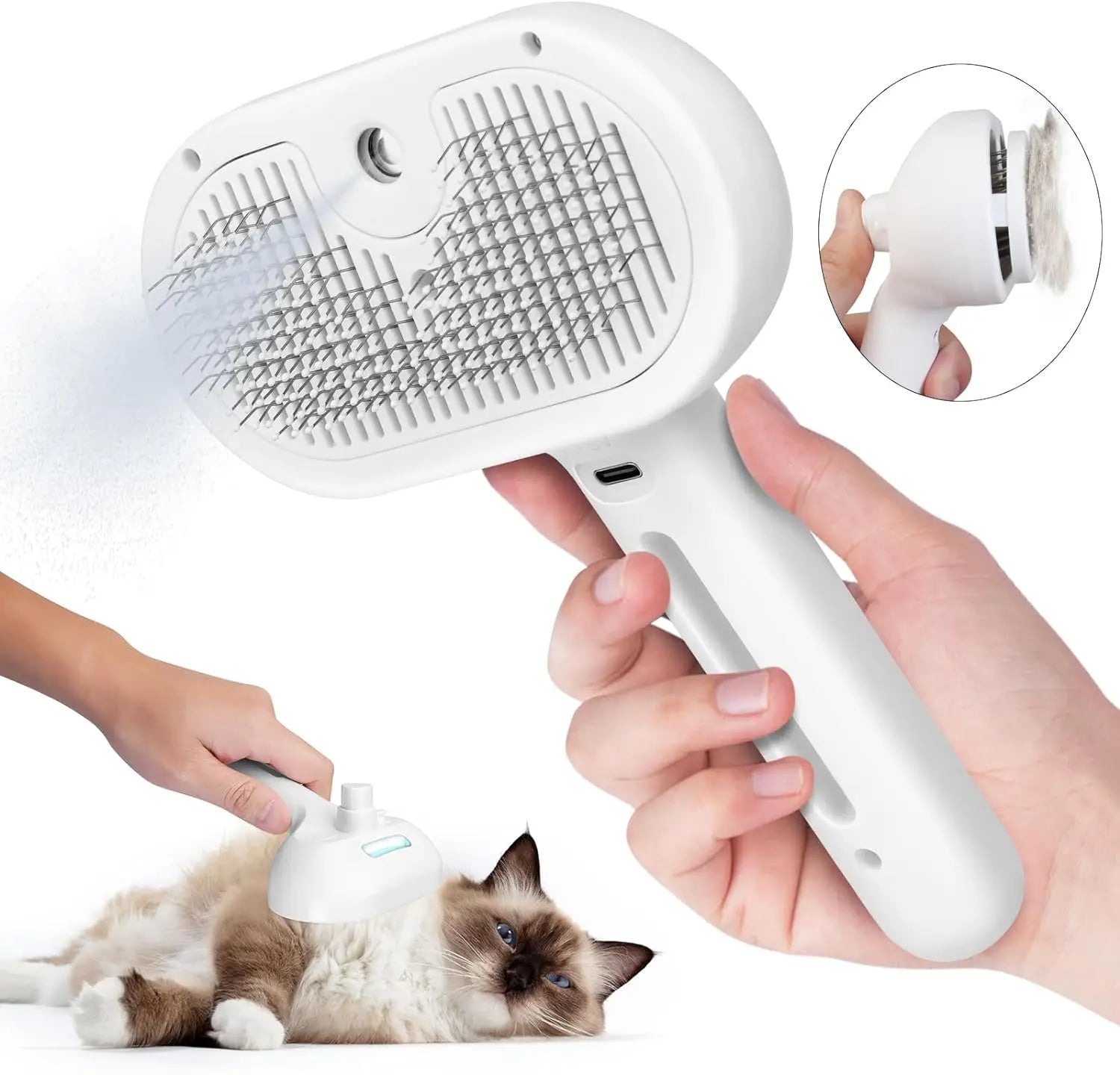 Pawlished Ultimate Pet Grooming Steam Comb™