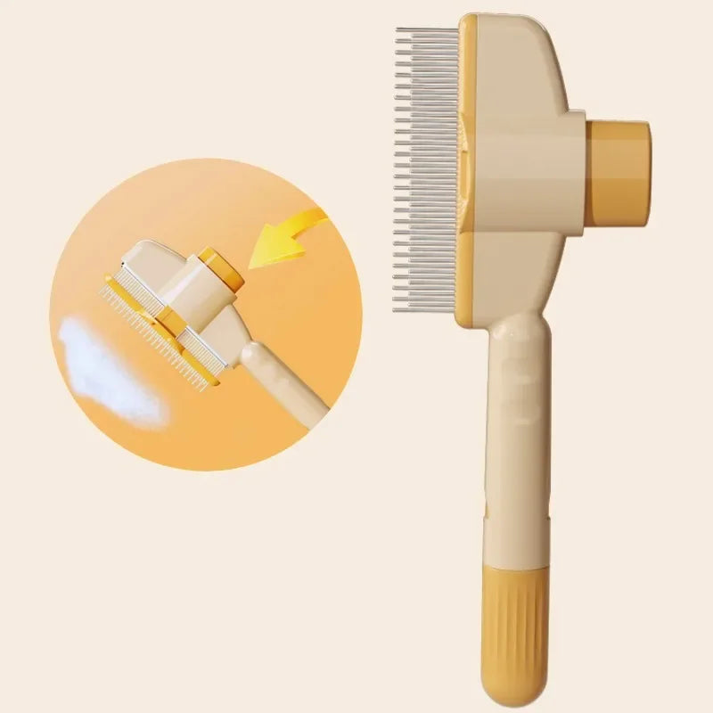 Pawlished Self-Cleaning Pet Grooming Comb™