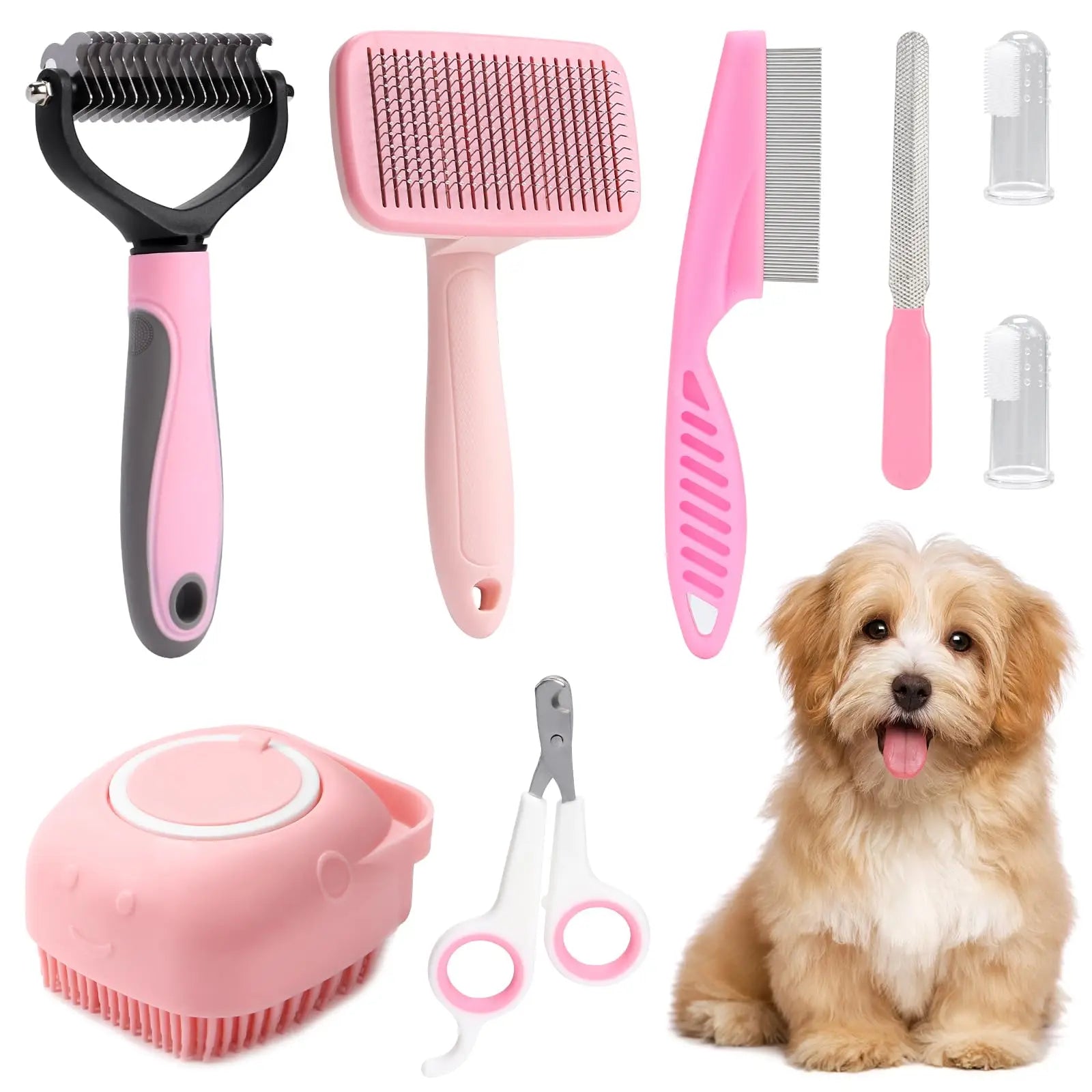 Pawlished 8-Piece Dog Grooming Set™