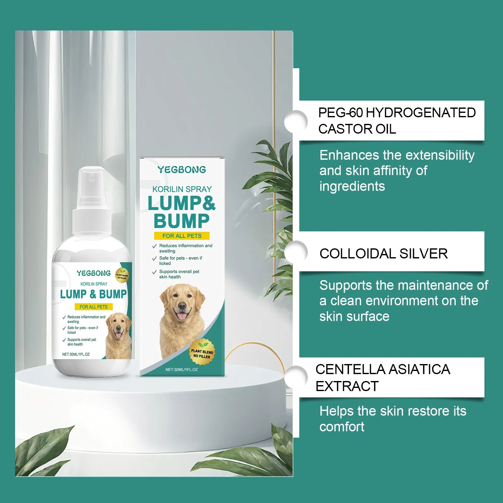 Pawlished Soothing Pet Skin Care Spray™