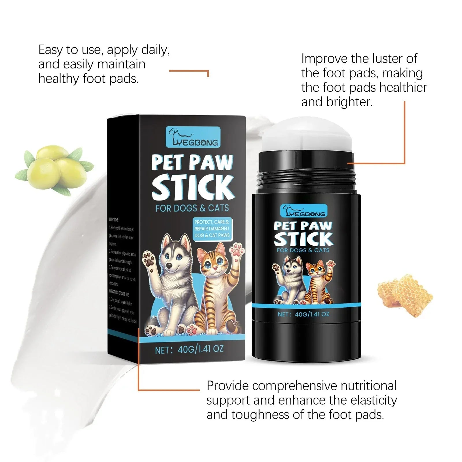 Pawlished Paw Comfort & Care Cream™
